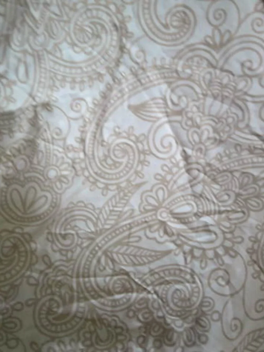 NEW BABY FITTED UNISEX CRIB SHEET TAN & WHITE ABSTRACT DESIGN 👶 BEDDING